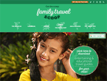 Tablet Screenshot of family-travel-scoop.com